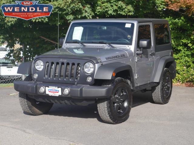 2016 Jeep Wrangler Black Bear