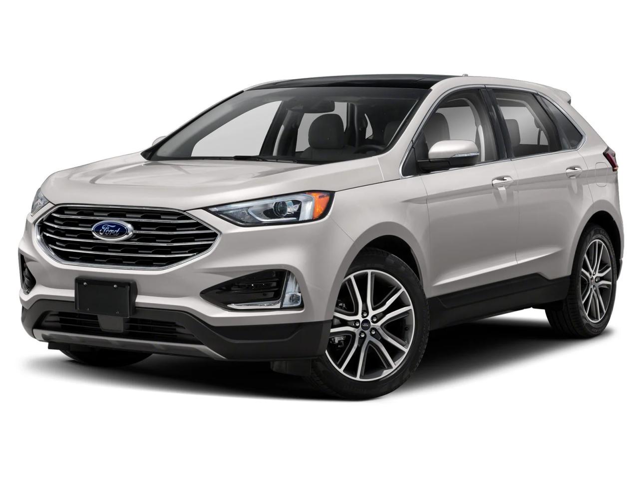 2019 FORD Edge Titanium, White Platinum Metallic Tri-Coat for sale in Hayward, WI