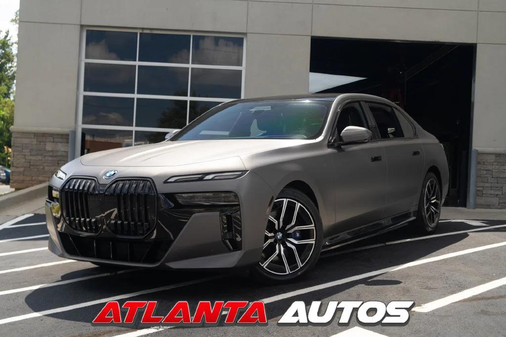 2024 BMW i7 xDrive60, Brooklyn Gray Metallic for sale in Marietta, GA — photo 1 of 49