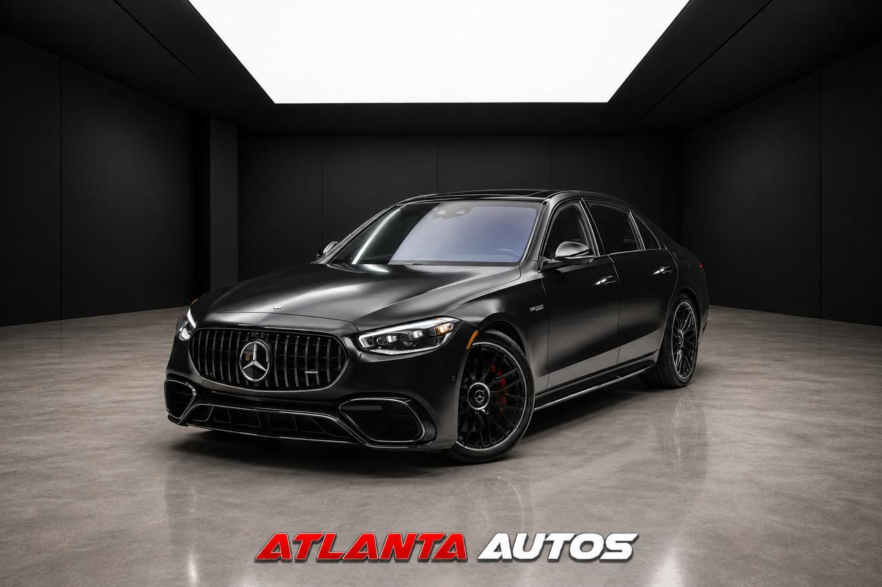 2025 MERCEDES-BENZ S-Class S 63 E AMG 4MATIC, Black for sale in Marietta, GA — photo 1 of 50