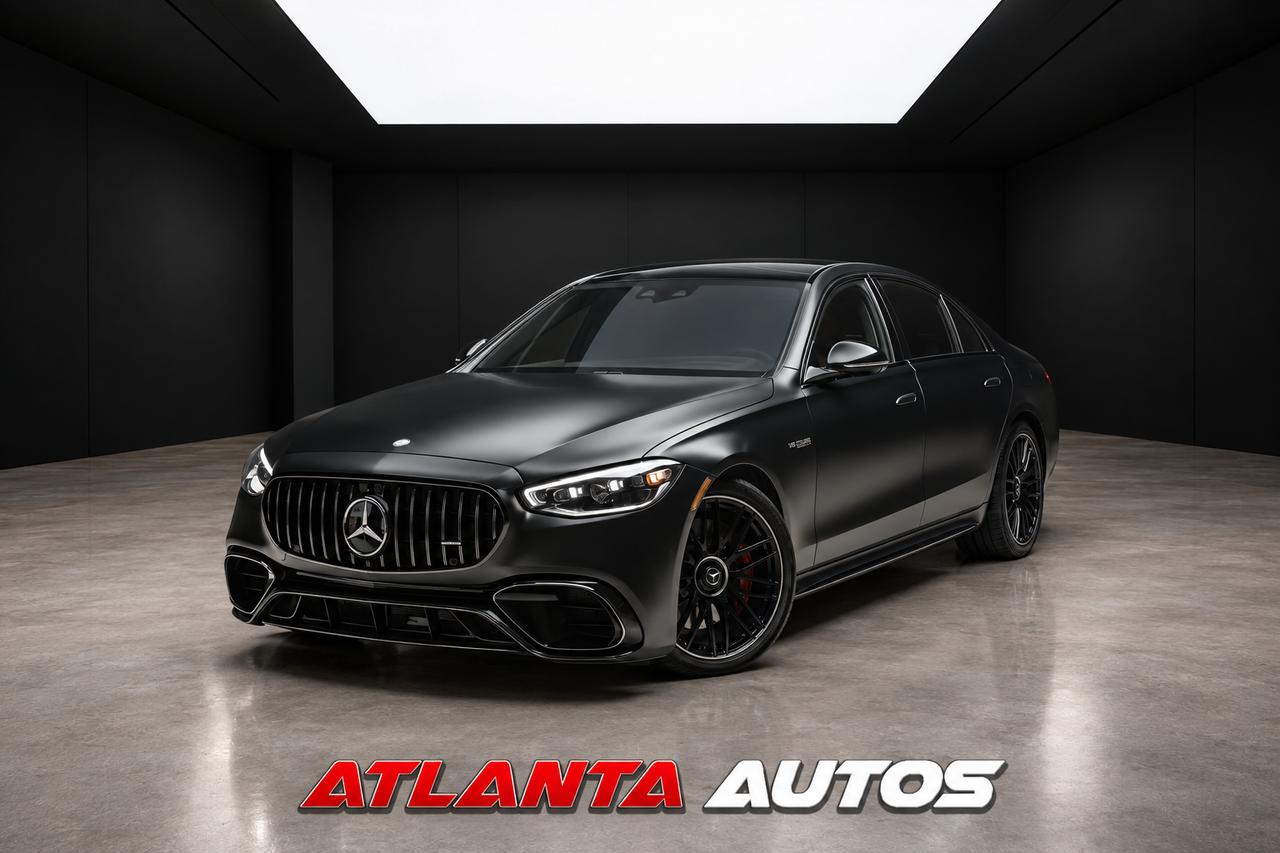 2024 MERCEDES-BENZ S-Class S 63 E AMG 4MATIC, Black for sale in Marietta, GA — photo 1 of 44