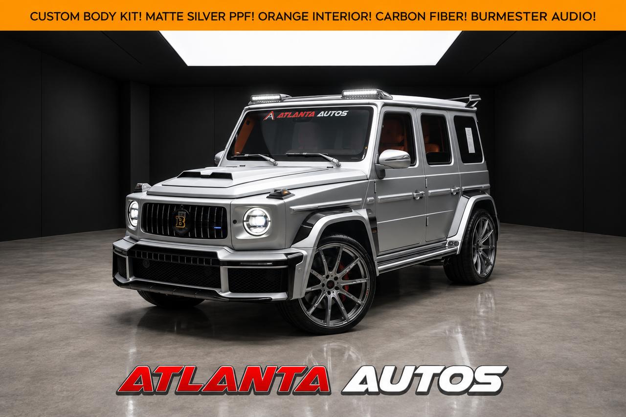 2021 Mercedes-Benz G-Class G 63 AMG 4MATIC, designo Platinum Black Metallic for sale in Marietta, GA — photo 1 of 52